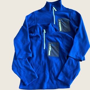 Eddie Bauer Kids Fleece Pullover Jacket Sz S & XS